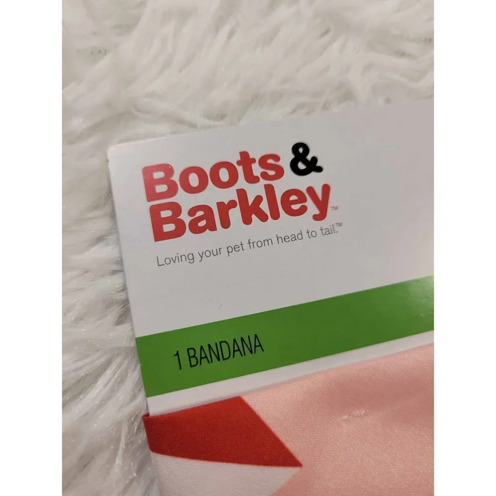 Boots & Barkley Valentine's Bandana- OSFM- NWT